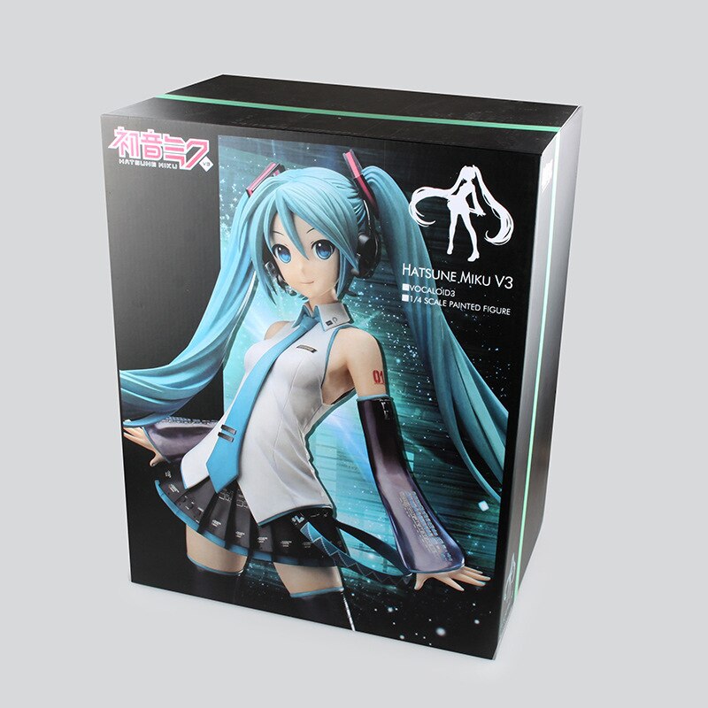 Hatsune Miku Oversized Standing Doll - Kawaii Collectible Action Figure