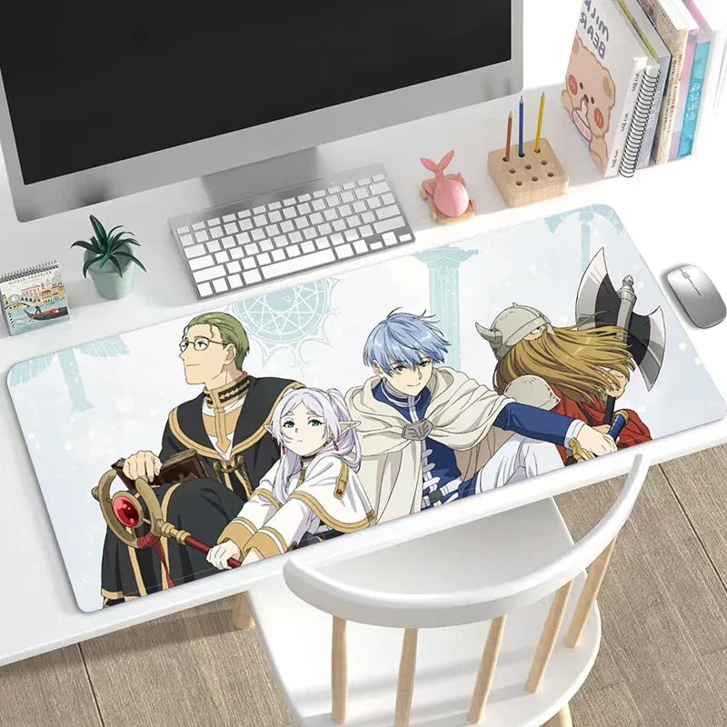 Upgrade your gaming set up with our awesome new Frieren: Beyond Journey's End Enchanted Mousepads | Here at Everythinganimee we have the worlds best anime merch | Free Global Shipping