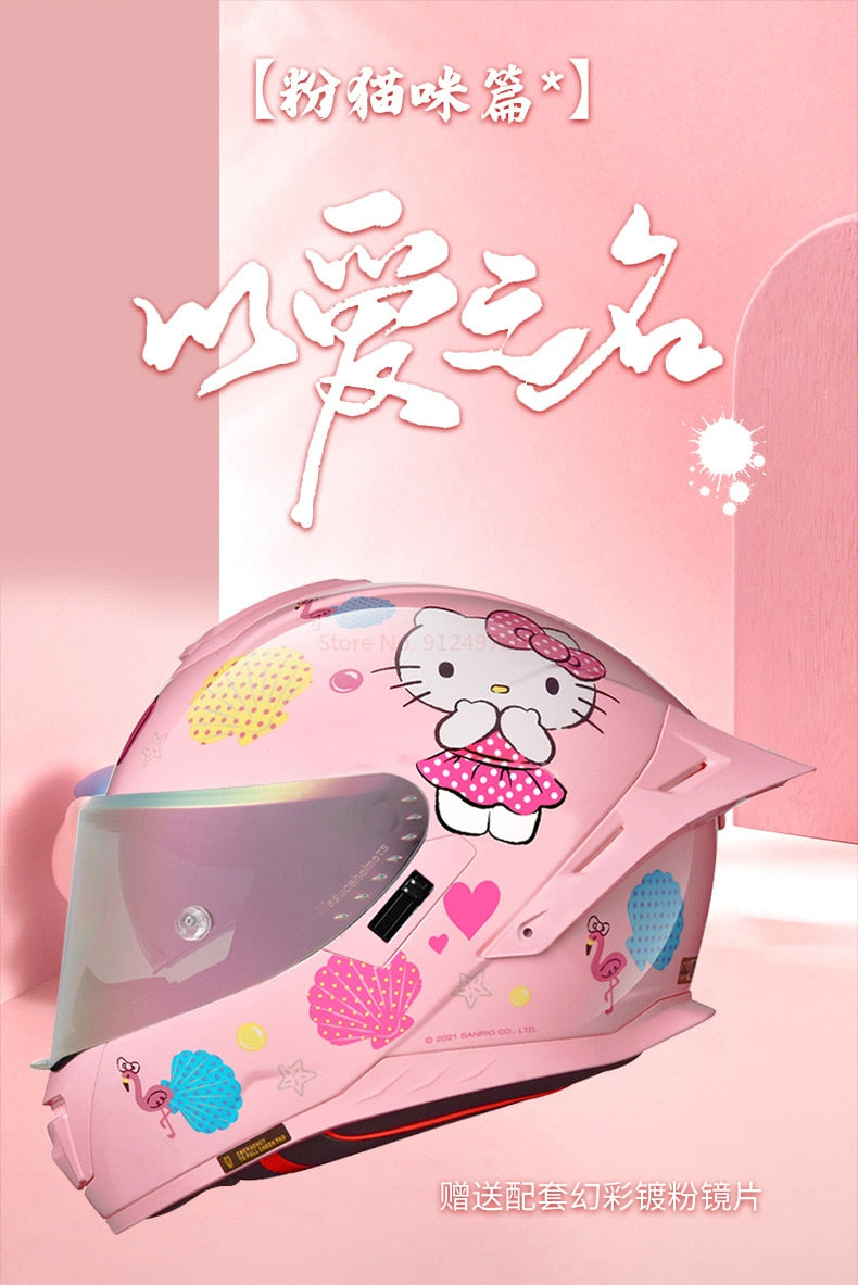 This helmet is designed to provide comfort and protection for all your journeys. | If you are looking for more Hello Kitty, We have it all! | Check out all our Anime Merch now!