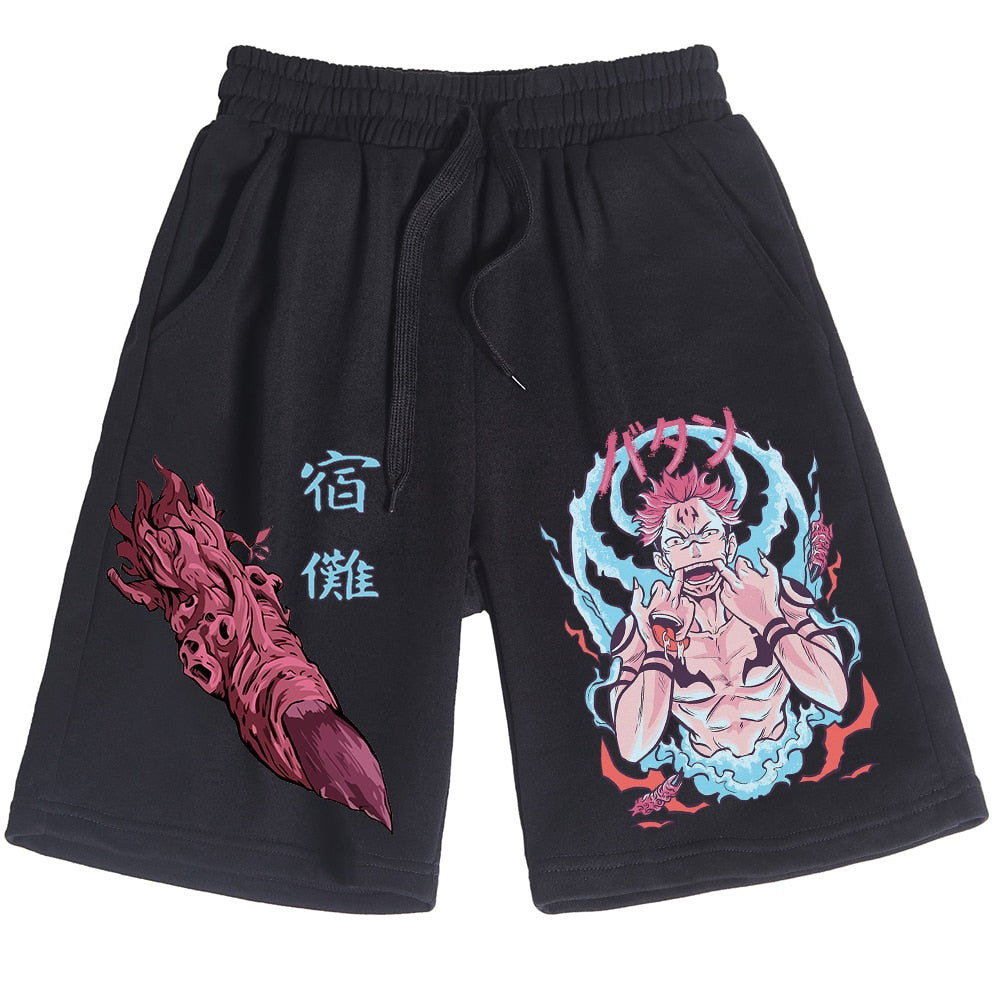 Jujutsu Kaisen Summer Vibes Shorts - Anime Beachwear