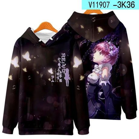 This hoodie embodies the spirit of adventure in the world of Re:Zero. If you are looking for more Re:Zero Merch, We have it all! | Check out all our Anime Merch now! 