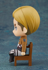 This figurine shows Erwin intense blue eyes & iconic Survey Corps cloak. If you are looking for more Attack On Titan Merch, We have it all! | Check out all our Anime Merch now!