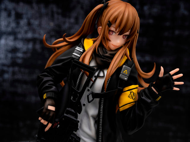 This figurine showcase of Ump9 is posed in a dynamic, battle-ready stance & strategic prowess. If you are looking for more Girls's Frontline Merch, We have it all! | Check out all our Anime Merch now!