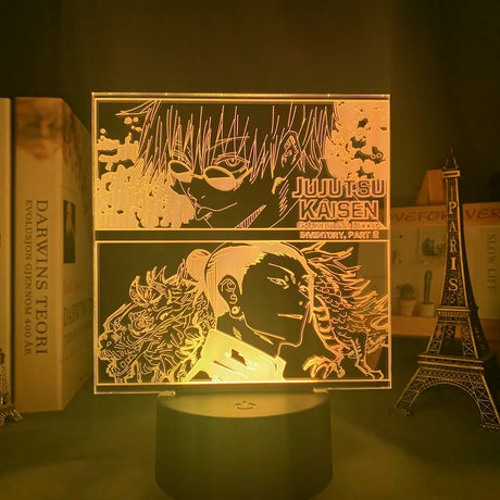 This LED light box serves both as an artistic statement and a functional night light. If you are looking for Jujutsu Kaisen Merch, We have it all! | check out all our Anime Merch now!