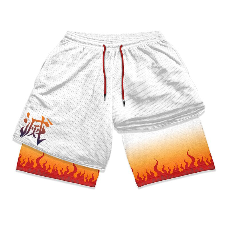 Kyoguro Rengoku Compression Gym Shorts