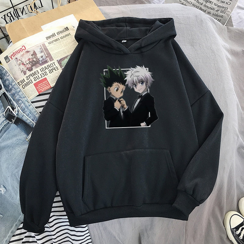 Upgrade your wardrobe with our Hunter X Hunter Tuxedo Edition Hoodie | Here at Everythinganimee we have the best anime merch in the world | Free Global Shipping