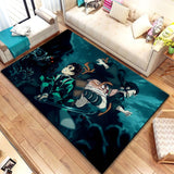 Demon Slayer Beautiful Painting Carpet