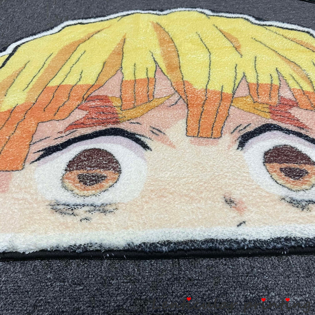 Demon Slayer Agatsuma Zenitsu Soft Carpet