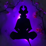 Mystic Elements: Aang Silhouette Lamp