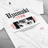 Immerse yourself in this striking Uzumaki Tee, perfect for any Uzumaki fan. Looking for more Uzumaki merch? Explore our full collection of anime merch now!