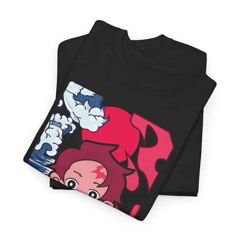 Immerse yourself in this striking Tanjiro Tee, perfect for any Tanjiro fan. Looking for more Demon Slayer merch? Explore our full collection of anime merch now!