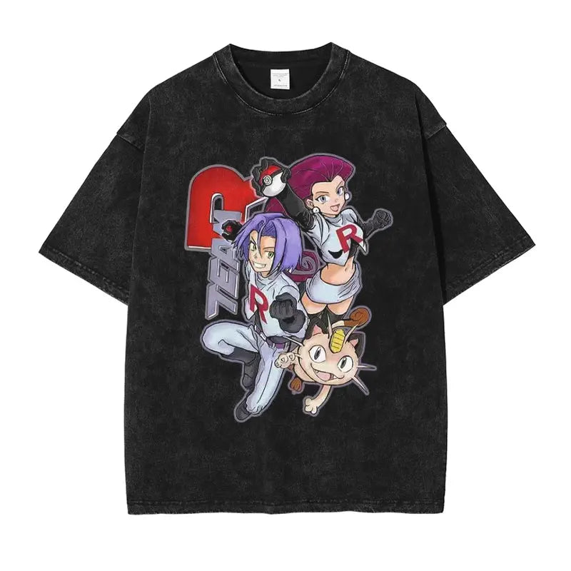 Wear a tribute to Pokemon's memorable villains with this T-shirt, perfect for standing out among fans. If you are looking for more Pokemon Merch, We have it all! | Check out all our Anime Merch now.