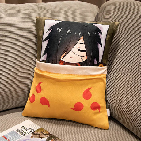 These pillows are adorned with the iconic Naruto Clans blend style and stay comfy. | If you are looking for more Naruto Merch, We have it all! | Check out all our Anime Merch now!