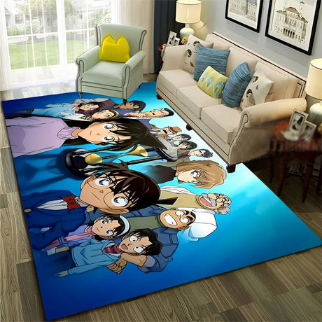 Upgrade & Customize you favorite space with out new  Case Closed Carpet | If you are looking for more Case Closed Merch, We have it all! | Check out all our Anime Merch now!