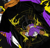 Here at Everythinganimee we have only the best anime merch! Free Global Shipping.
Embrace the fierce beauty of Yoruichi Shihouin with this stunning Bleach-themed T-shirt. 