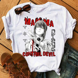 Upgrade your wardrobe today with our Makima Chainsaw man Shirt | If you are looking for more Naruto Merch, We have it all! | Check out all our Anime Merch now!