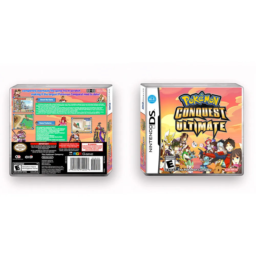 Pokemon conquest 3ds deals