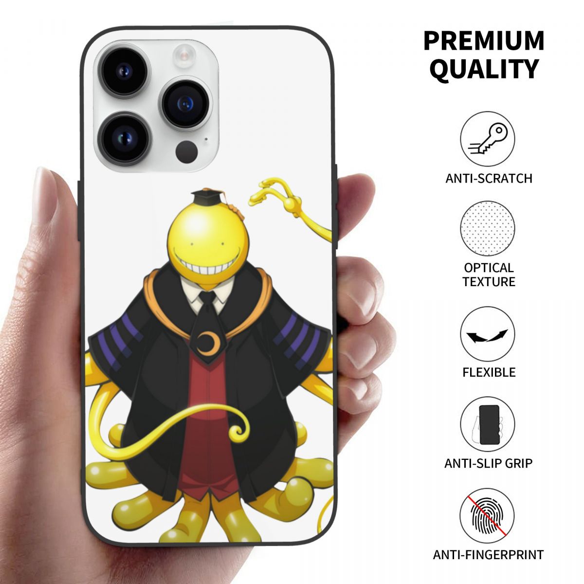 Show of your love with our Assassination Classroom Anime iPhone case | If you are looking for more Assassination Classroom Merch , We have it all! | Check out all our Anime Merch now!