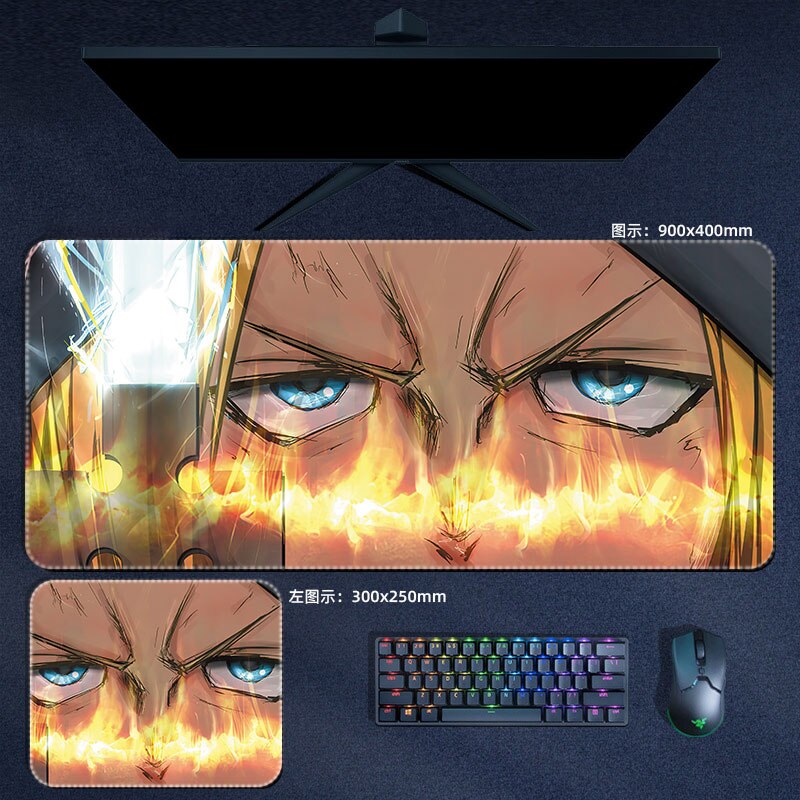 Fire Force Mouse Pads