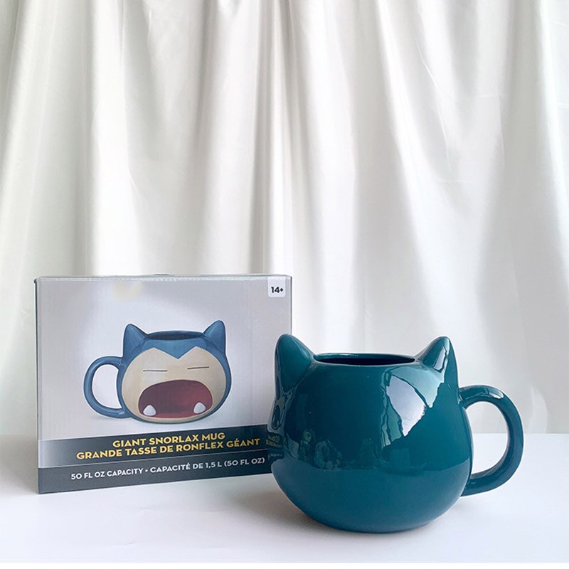 Snorlax & Pikachu Mugs