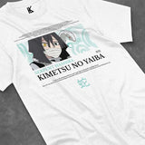 Here at Everythinganimee we have the best anime shirts in the world.
Embrace the enigmatic aura of Obanai Iguro, the Serpent Hashira, with this distinctive tee from the world of Demon Slayer. Featuring bold artwork of Obanai alongside his memorable quote.