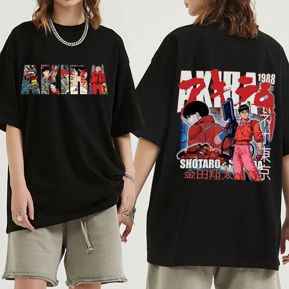 This tee embodies the world of Akira. If you're looking for more Neo Tokyo Akira merch, we have it all! Check out our anime merch now—free shipping!