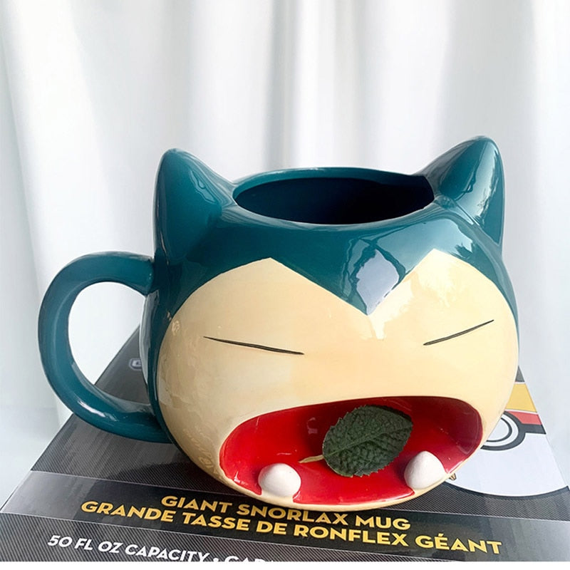 Snorlax & Pikachu Mugs