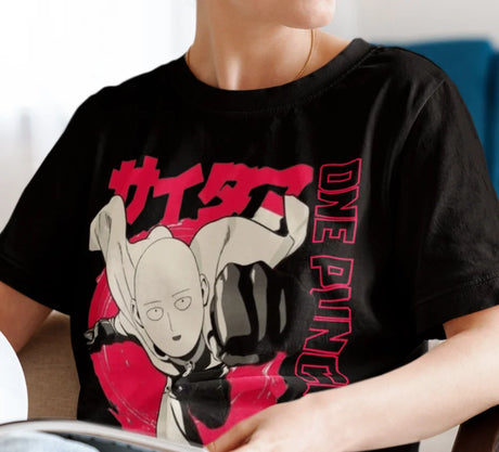 This tee features the powerful yet comically unassuming Saitama in a bold, eye-catching print. If you are looking for more One Punch Man  Merch, We have it all! | Check out all our Anime Merch now!