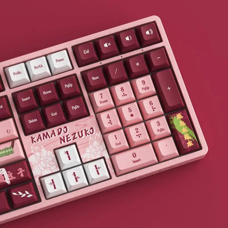 This keyboard is a fantastic blend of anime passion & technological prowess. | If you are looking for more Demon Slayer Merch, We have it all! | Check out all our Anime Merch now!