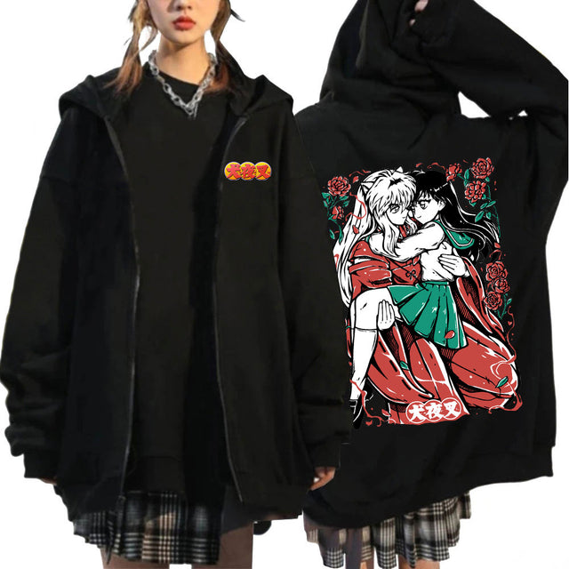 Upgrade your wardrobe today with our Inuyasha Zipper Hoodies  | If you are looking for more Inuyasha Merch, We have it all! | Check out all our Anime Merch now!