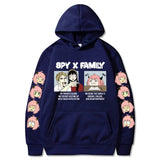 Spy X Fam-Meme: Hilarious Forger Trio Hoodies