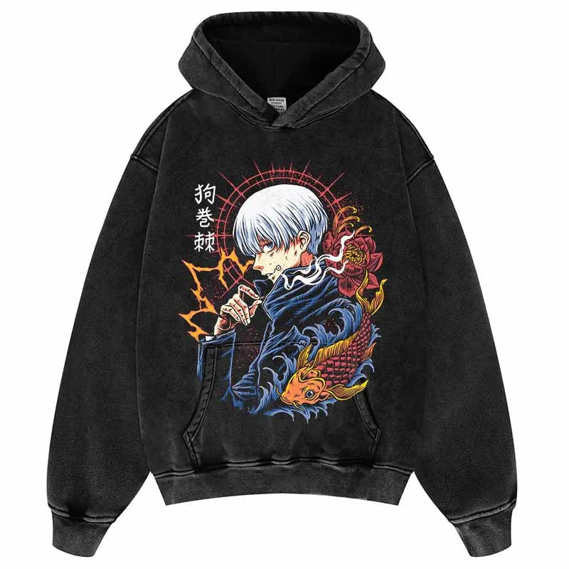 This Hoodie  celebrates the beloved Jujutsu Kaisen Series, ideal for both Autumn & Winter. | If you are looking for more Jujutsu Kaisen Merch, We have it all! | Check out all our Anime Merch now!