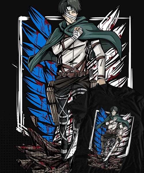 Levi Ackerman Battle Stance Tee