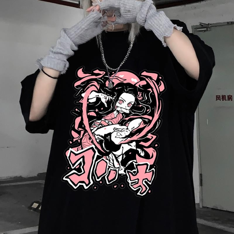 Nezuko's Embrace Cotton Tee's