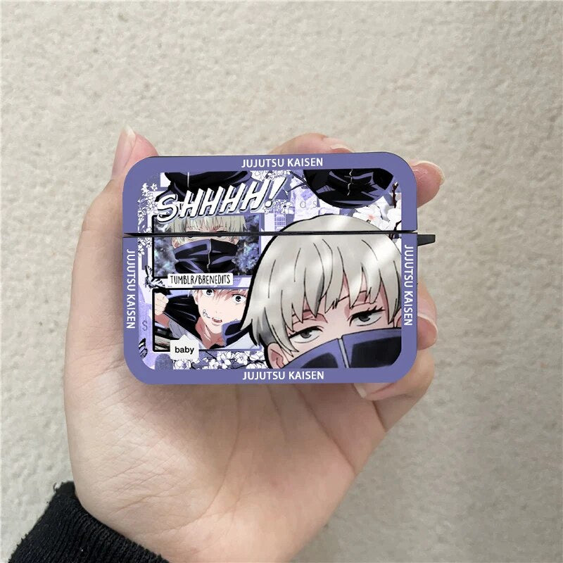 Transform your Airpods with our Jujutsu Kaisen Characters Airpods Case | If you are looking for Jujutsu Kaisen Merch, We have it all! | Check out all our Anime Merch now!