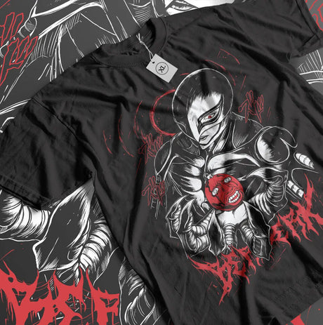 This tee captures the magic of Griffith. If you're looking for more Berserk merch, we have it all! Check out our anime merch now—free shipping!