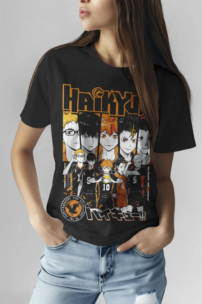 These tees celebrate the spirit of Karasuno that ensures comfort. If you are looking for Haikyuu! Merch, We have it all! | check out all our Anime Merch now!