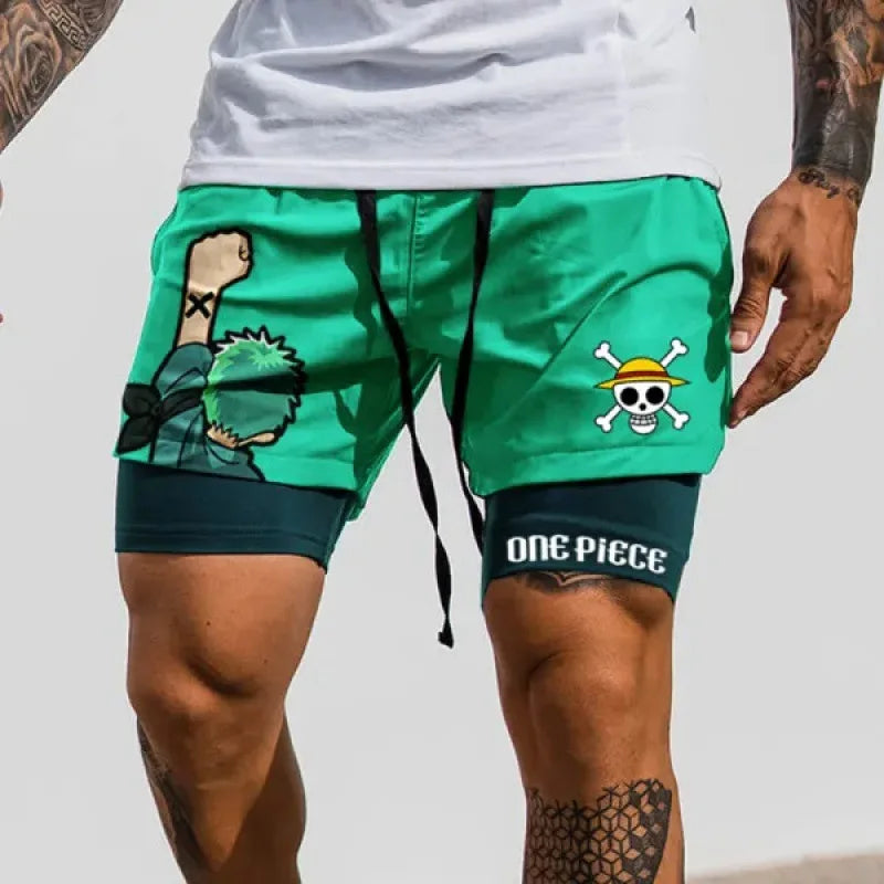 These gym shorts feature iconic designs from the beloved "One Piece" series. | If you are looking for more One Piece Merch, We have it all! | Check out all our Anime Merch now!