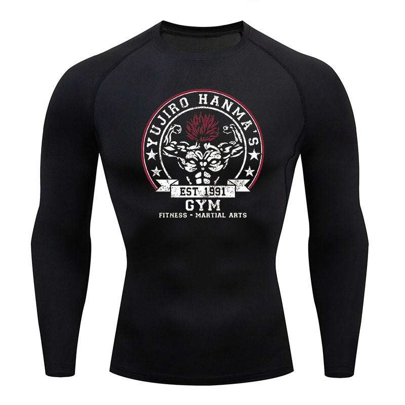 MMA Rashguard Men's T Shirt High Quality Gym Training Fitness Superhero  Compression Shirts Quick Dry Jogging Running T-Shirt Men