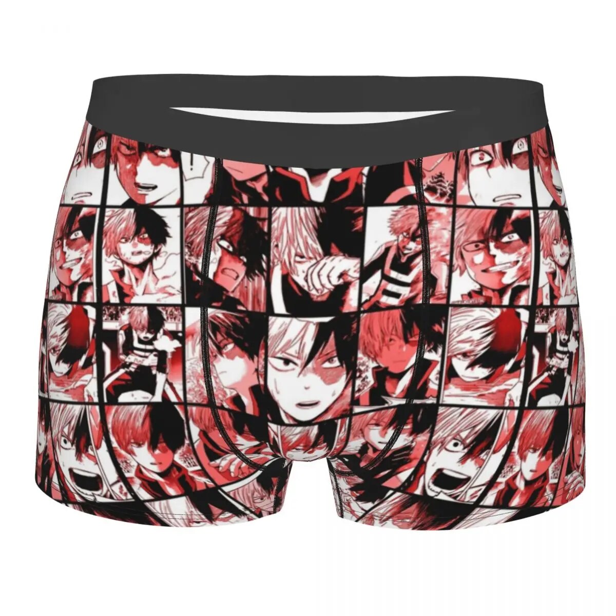 These boxer shorts feature dynamic prints of various My Hero characters. | If you are looking for more My Hero Academia Merch, We have it all! | Check out all our Anime Merch now!