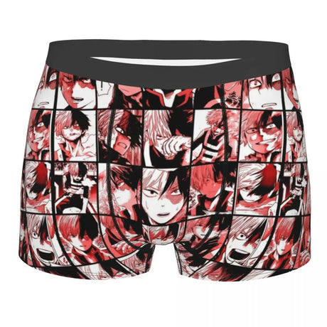 These boxer shorts feature dynamic prints of various My Hero characters. | If you are looking for more My Hero Academia Merch, We have it all! | Check out all our Anime Merch now!