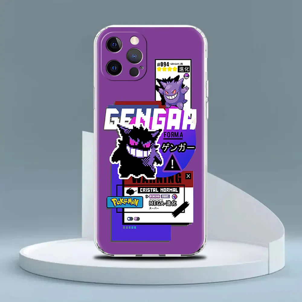 Pokemon Gengar Iphone Cases Pokemon Merch Anime Merch