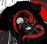 Here at Everythinganimee we have only the best anime merch! Free Global Shipping.
Unleash the power of the Tokyo Ghoul with this amazing tee. Featuring a bold and intense design.