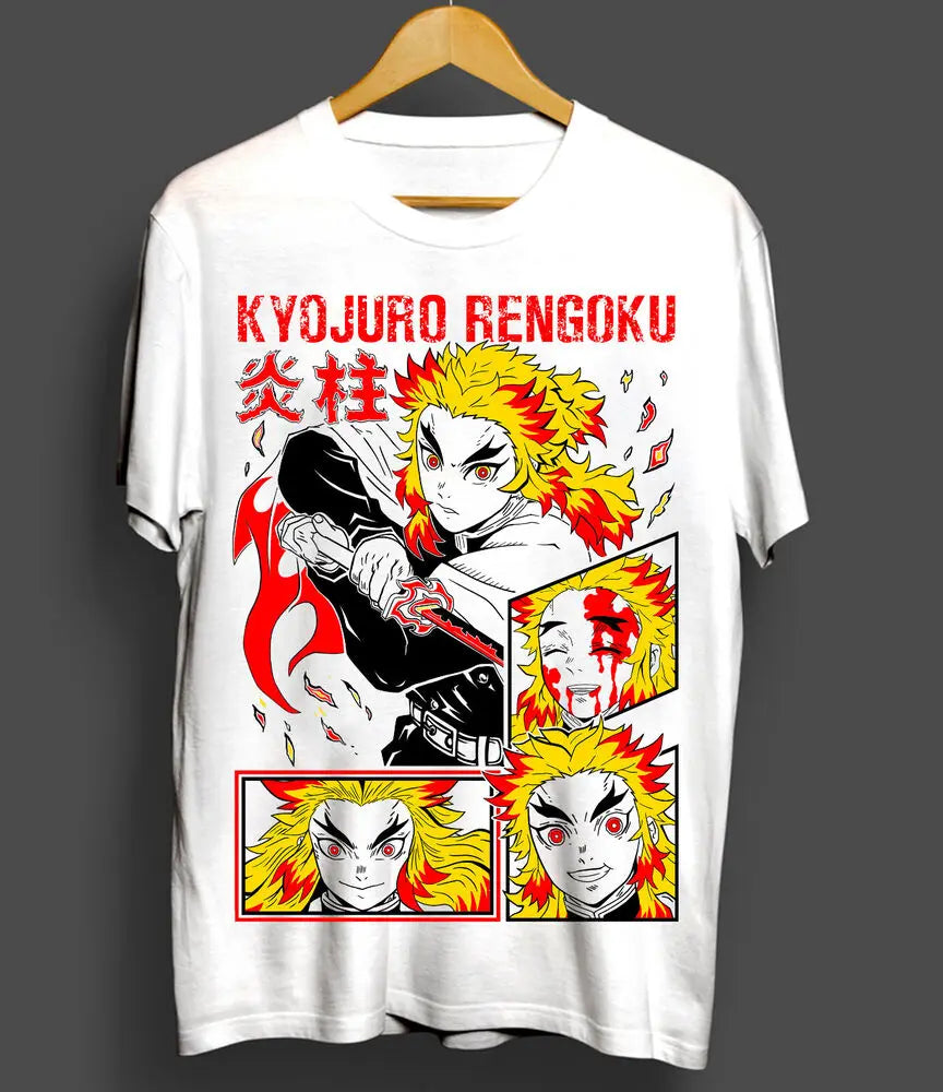 Kyojuro Rengoku Flame Hashira Tee