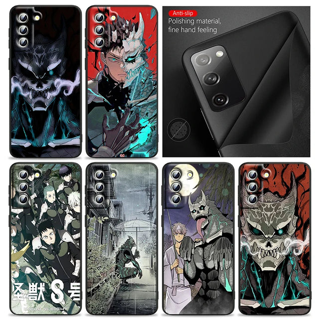 Here at Everythinganimee we have the best anime phone cases in the world. 
Protect your phone in style with the Kaiju Battle Phone Case, featuring bold and dynamic designs inspired by the epic battles from the Kaiju anime.