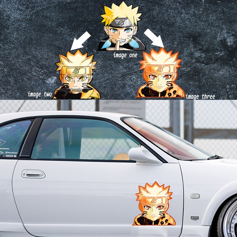 Naruto Nine-Tails Chakra Mode Motion Sticker