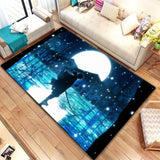 Demon Slayer Beautiful Painting Carpet