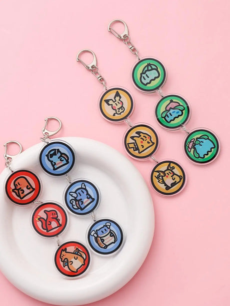 This keychains captures the magic of Pokemon. If you're looking for more Pokemon  merch,we have it all! Check out our anime merch now—free shipping!