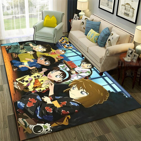 Upgrade & Customize you favorite space with out new  Case Closed Carpet | If you are looking for more Case Closed Merch, We have it all! | Check out all our Anime Merch now!