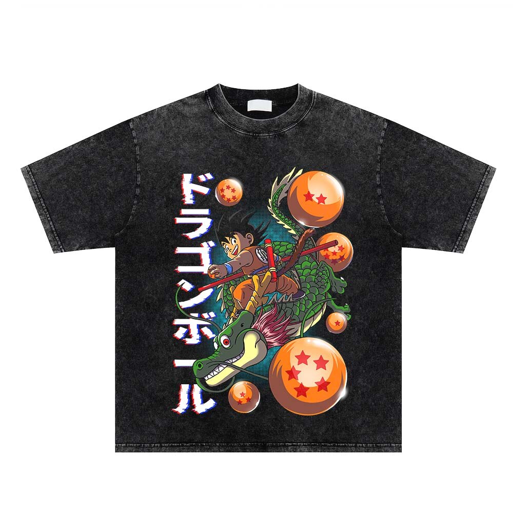 Dragon Ball Z Oversized Vintage Graphic Tees